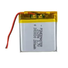 Powermaster 303030 3.7 Volt 280 Mah Lityum Polimer Pil