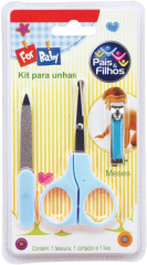 Bebek Tırnak Bakım Seti - Mavi