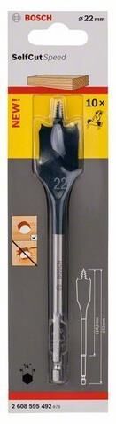 Bosch 22X152 Altıgen Yassı Ahşap Maktap Ucu