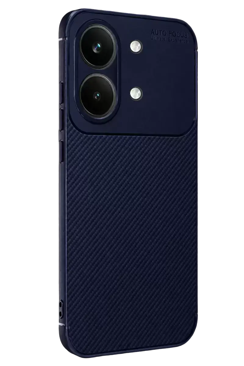 Newface Xiaomi Poco X8 Pro Max Auto Focus Karbon Kapak - Lacivert