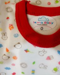Sema Bebe Bebek Pijama Takımı - Kırmızı