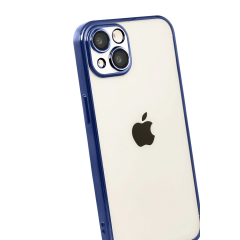 İphone 15 Razer Lensli Silikon - Lacivert