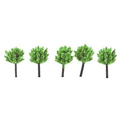 Maket Ağaç - 2,8cm - 5 Adet - Yeşil
