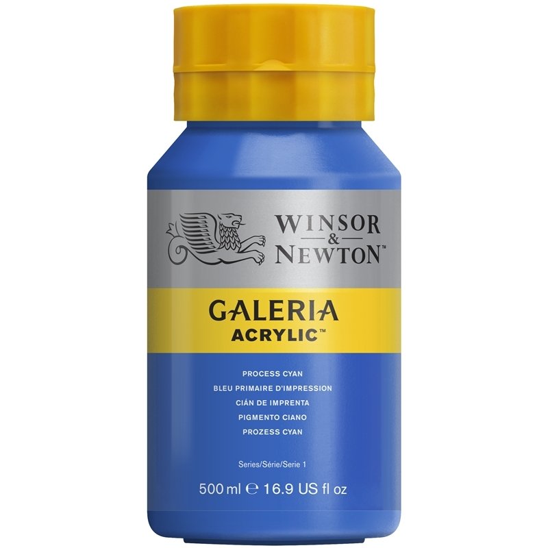 Galeria Akrilik Boya 500ml - Process Cyan 535