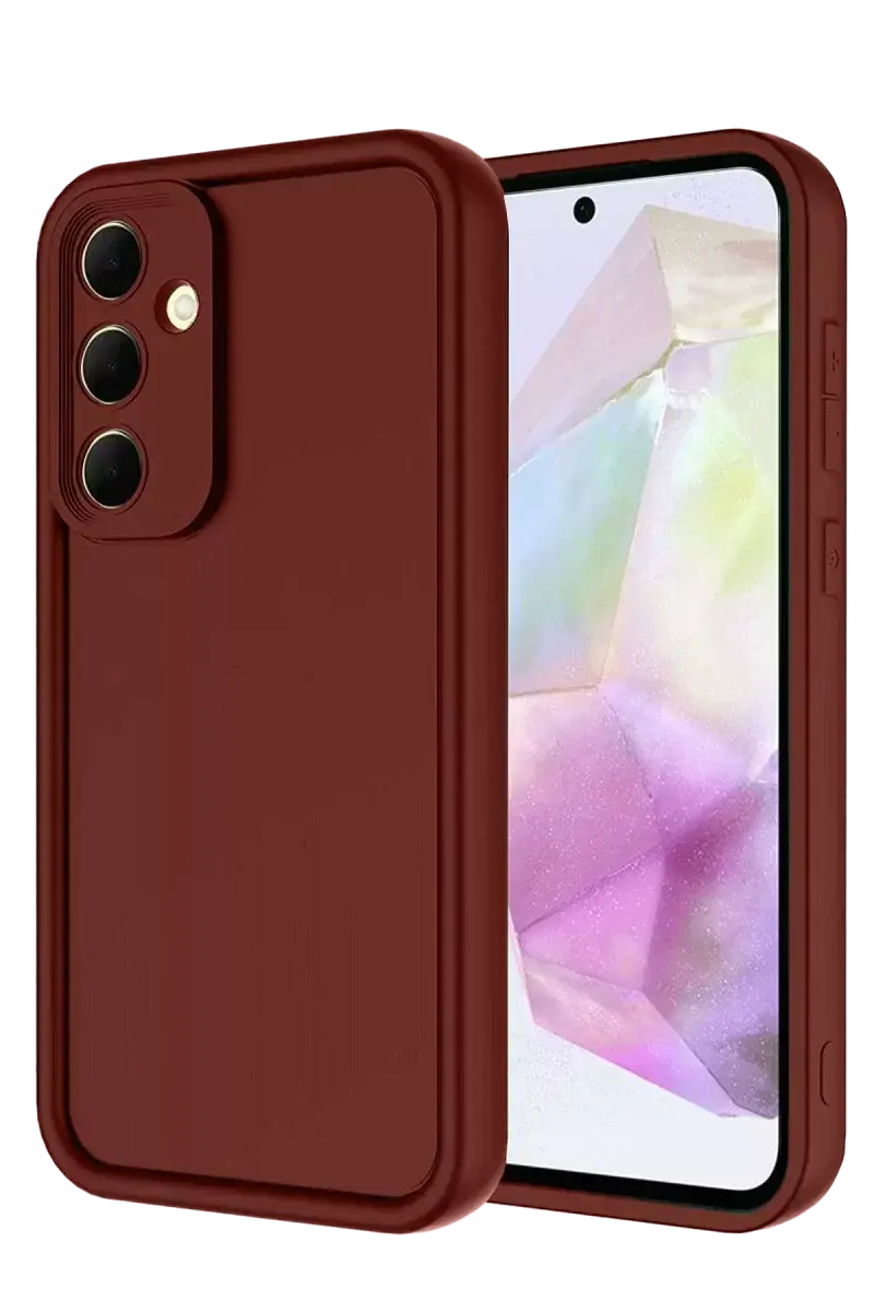Newface Samsung Galaxy A26 Kılıf Viera Silikon - Bordo