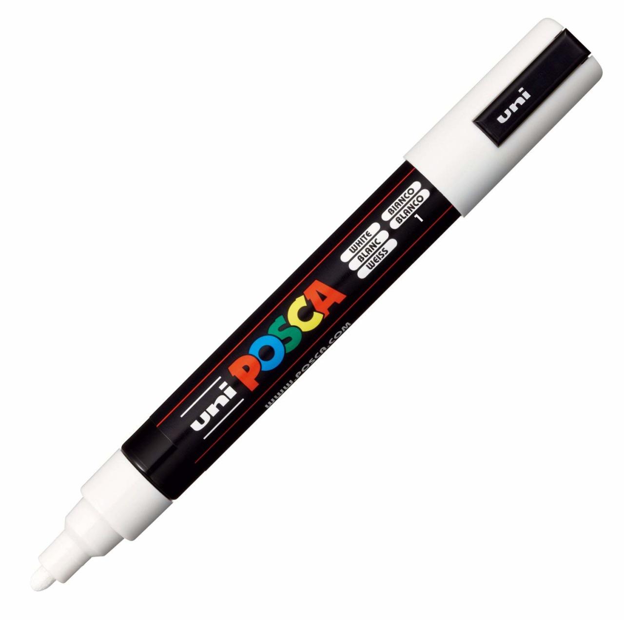 Posca PC-5M Boyama Markörü 1.8-2.5mm White