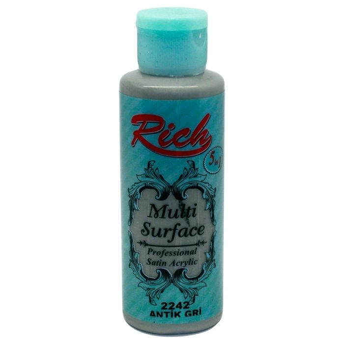 Multi Surface Akrilik Boya 130 cc. - 2242 Antik Gri