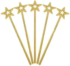 Altın Renk Yıldız Peri Asası