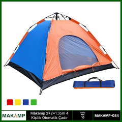 2.2*2.5*1.35m 6 Kişilik Otomatik Çadır