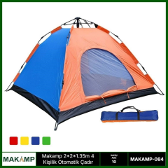 2.2*2.5*1.35m 6 Kişilik Otomatik Çadır