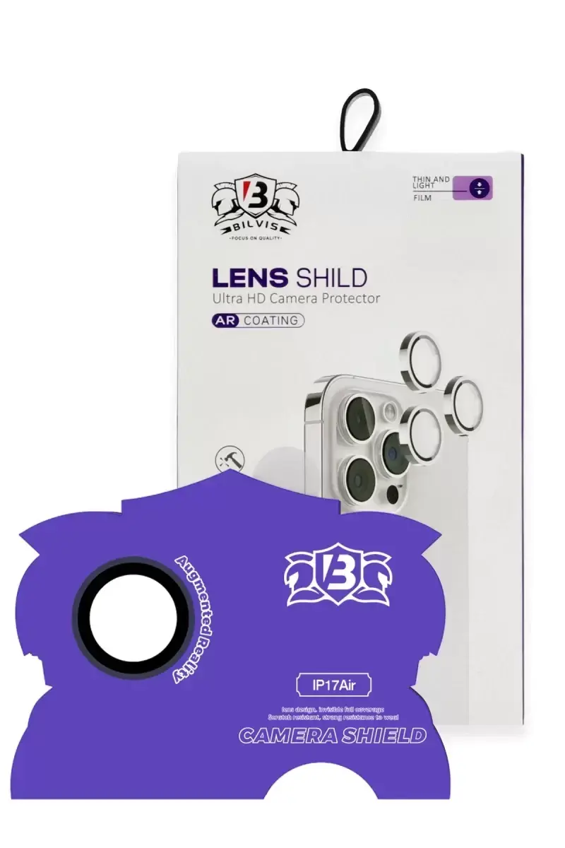 Newface Apple İphone 17 Air Bilvis Titan Kamera Lens - Lacivert