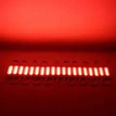 Powermaster 12 Volt 2 Watt Kırmızı Modül Led (68x16 Mm)