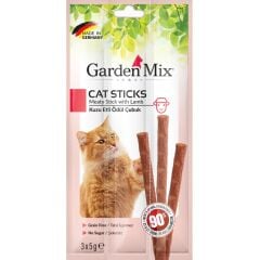 Gardenmix Kuzu Etli Kedi Stick Ödül 3*5g