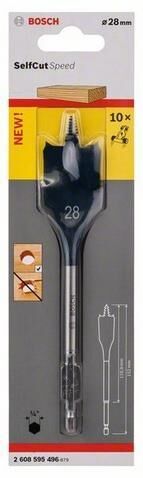 Bosch 28X152 Altıgen Yassı Ahşap Maktap Ucu