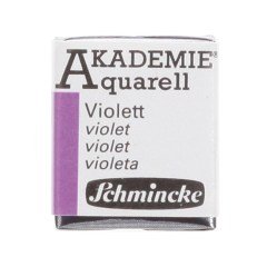 Akademie Yarım Tablet Suluboya - Violet