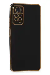 Newface Xiaomi Redmi Note 11 Pro Kılıf Volet Silikon - Siyah