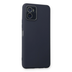 Vivo Y15s Kılıf Lansman Glass Kapak - Lacivert