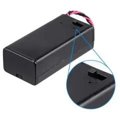 9 Volt Pil Kutusu Kapaklı Açma/kapama Anahtarlı Ic-233d