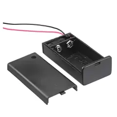 9 Volt Pil Kutusu Kapaklı Açma/kapama Anahtarlı Ic-233d