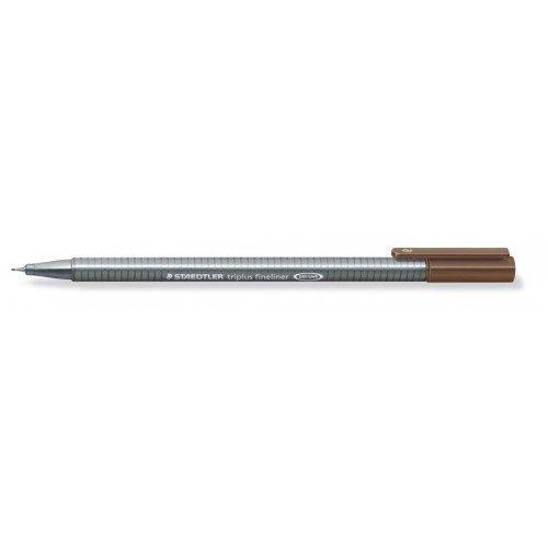 Fineliner 0.3mm.Koyu Kahve
