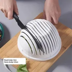 Sunup Sn-27136 Pratik Meyve Sebze Salata Dilimleyici Kesici