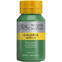 Galeria Akrilik Boya 500ml - Permanent Green Middle 484
