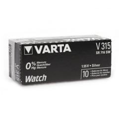 Renata 315 Sr716sw 1.55v Alkalin Saat Pili 10 Adet