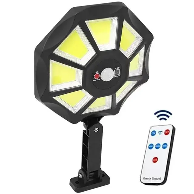 Powermaster Zb-168b Kumandalı Sensörlü Beyaz Solar Aydınlatma