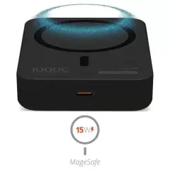 Powerway 10.000mah Pd15w Magsafe Kablosuz Wireless Taşınabilir Şarj Cihazı Siyah Powerbank Txm10