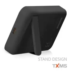 Powerway 10.000mah Pd15w Magsafe Kablosuz Wireless Taşınabilir Şarj Cihazı Siyah Powerbank Txm10