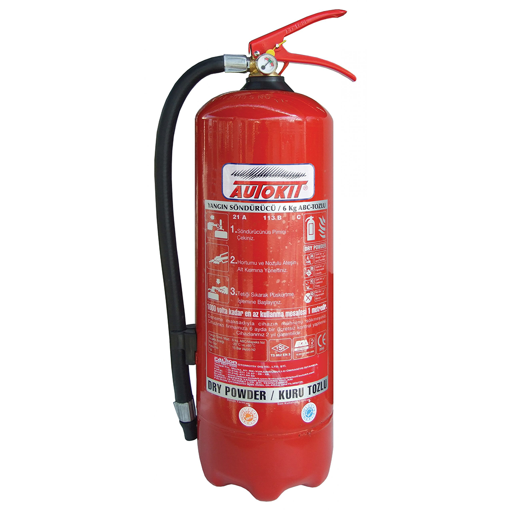 Autokit Yangın Söndürücü''6kg''
