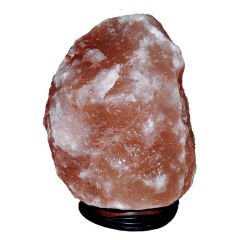Doğal Himalaya Kaya Tuzu Lambası Kablolu Ampullü Pembe 7-8 Kg