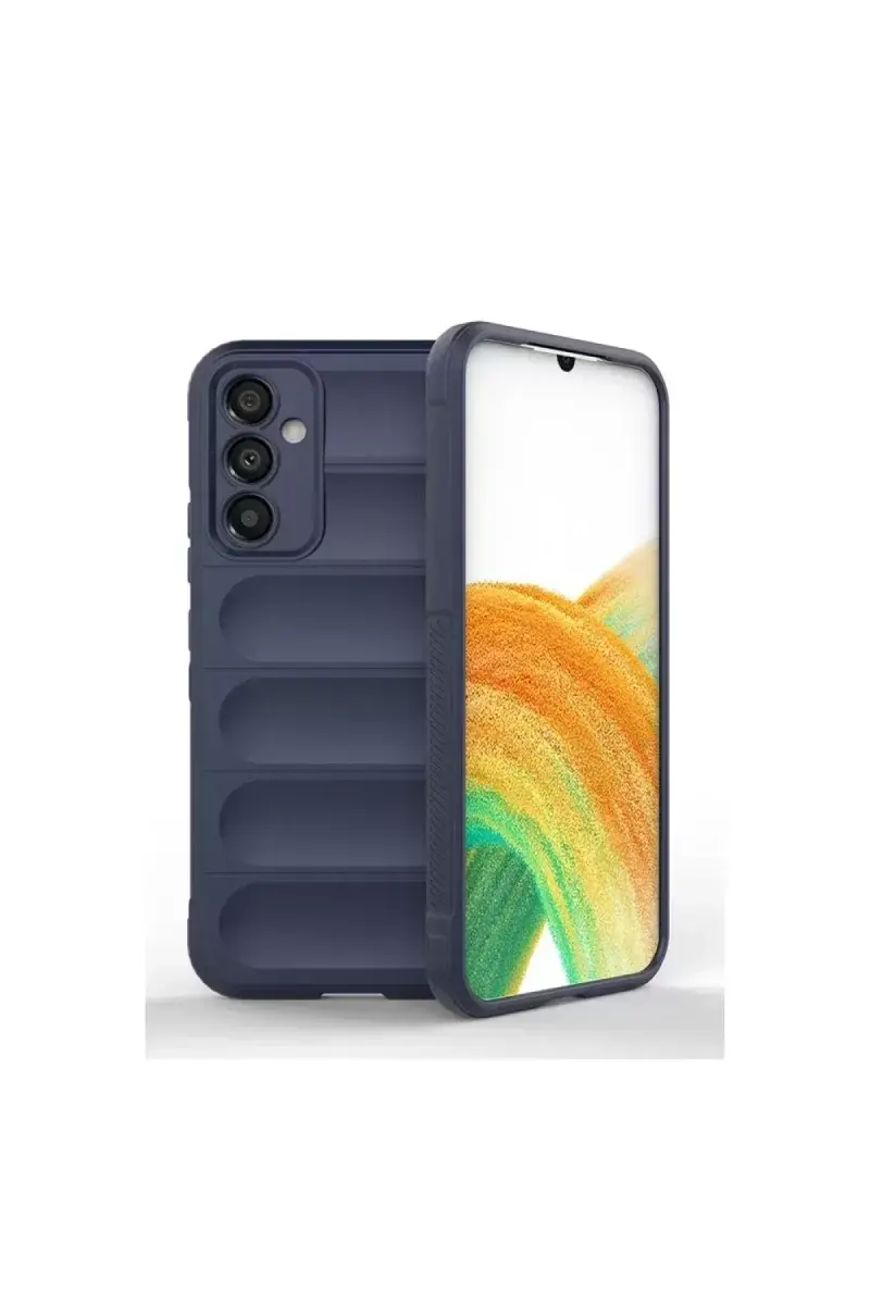 Newface Samsung Galaxy A16 5g Kılıf Optimum Silikon - Lacivert