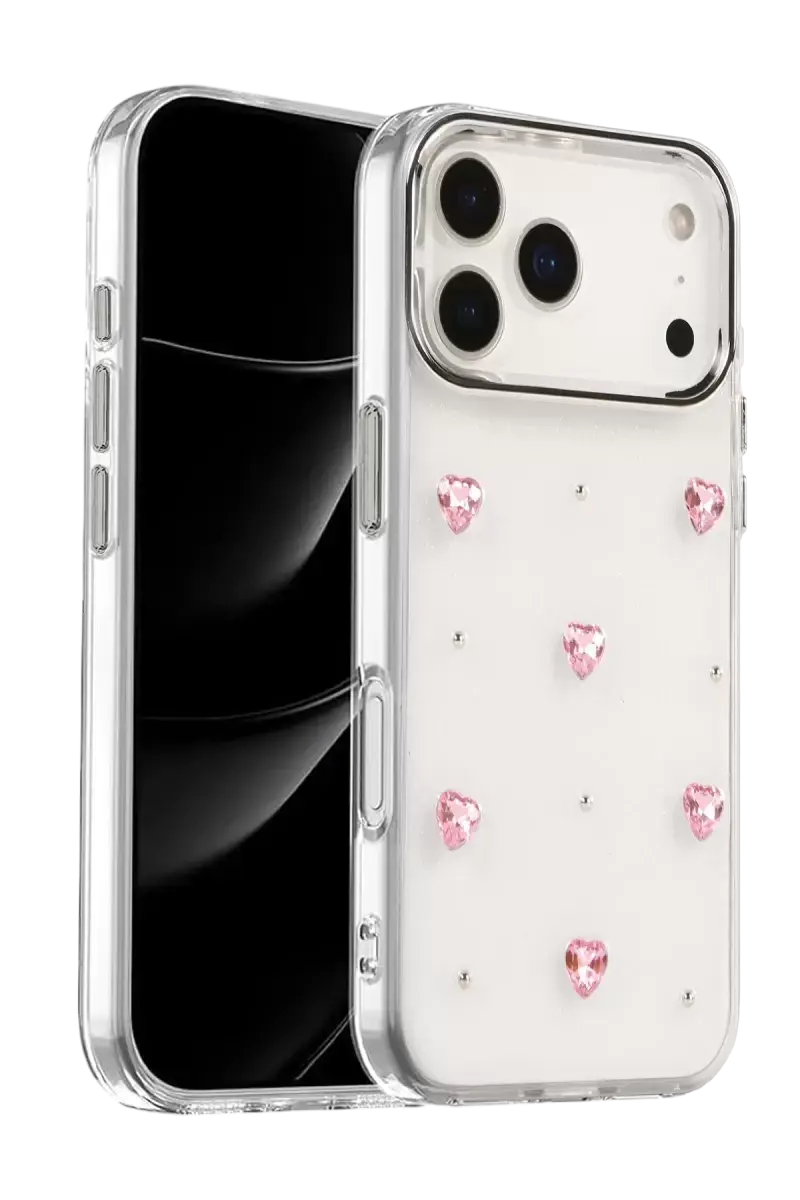 Newface Apple İphone 17 Pro Max Fiyonk Desenli Kapak - Desen 3