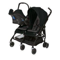 Maxi-Cosi Dana For2 İkiz Bebek Arabası / Nomad Black