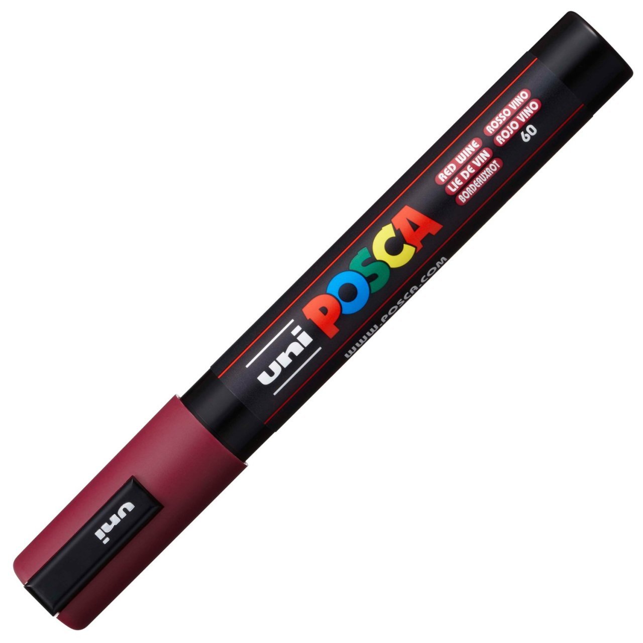 Posca PC-5M Boyama Markörü 1.8-2.5mm Wine Red