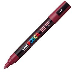 Posca PC-5M Boyama Markörü 1.8-2.5mm Wine Red