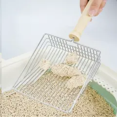 Ahşap Saplı Metal Kum Temizleme Küreği