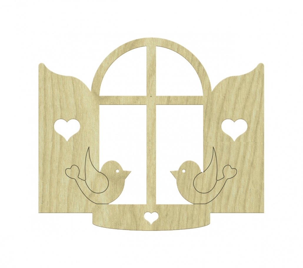 Ahşap Lazer Kesim - KD320