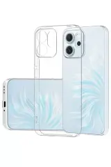 Newface Oppo Reno 14f Kılıf Lüx Şeffaf Silikon