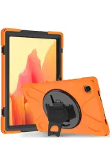 Newface Samsung Galaxy T220 Tab A7 Lite 8.7 Kılıf Amazing Tablet Kapak - Turuncu
