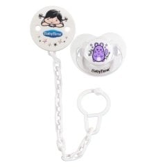 BabyTime BT219 Emzik-Emzik Askısı - Beyaz