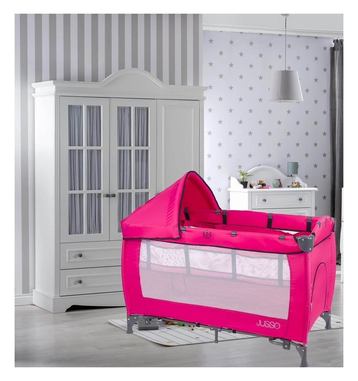 Jusso Enjoy Oyun Parkı 60x120 Pembe