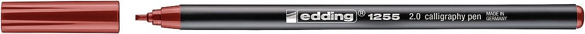 1255 Kaligrafi Kalemi - Koyu Kırmızı - 2mm