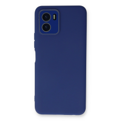 Vivo Y15s Kılıf Lansman Glass Kapak - Sky Blue