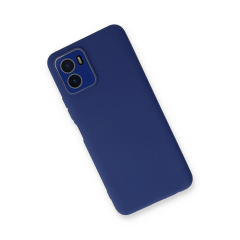 Vivo Y15s Kılıf Lansman Glass Kapak - Sky Blue