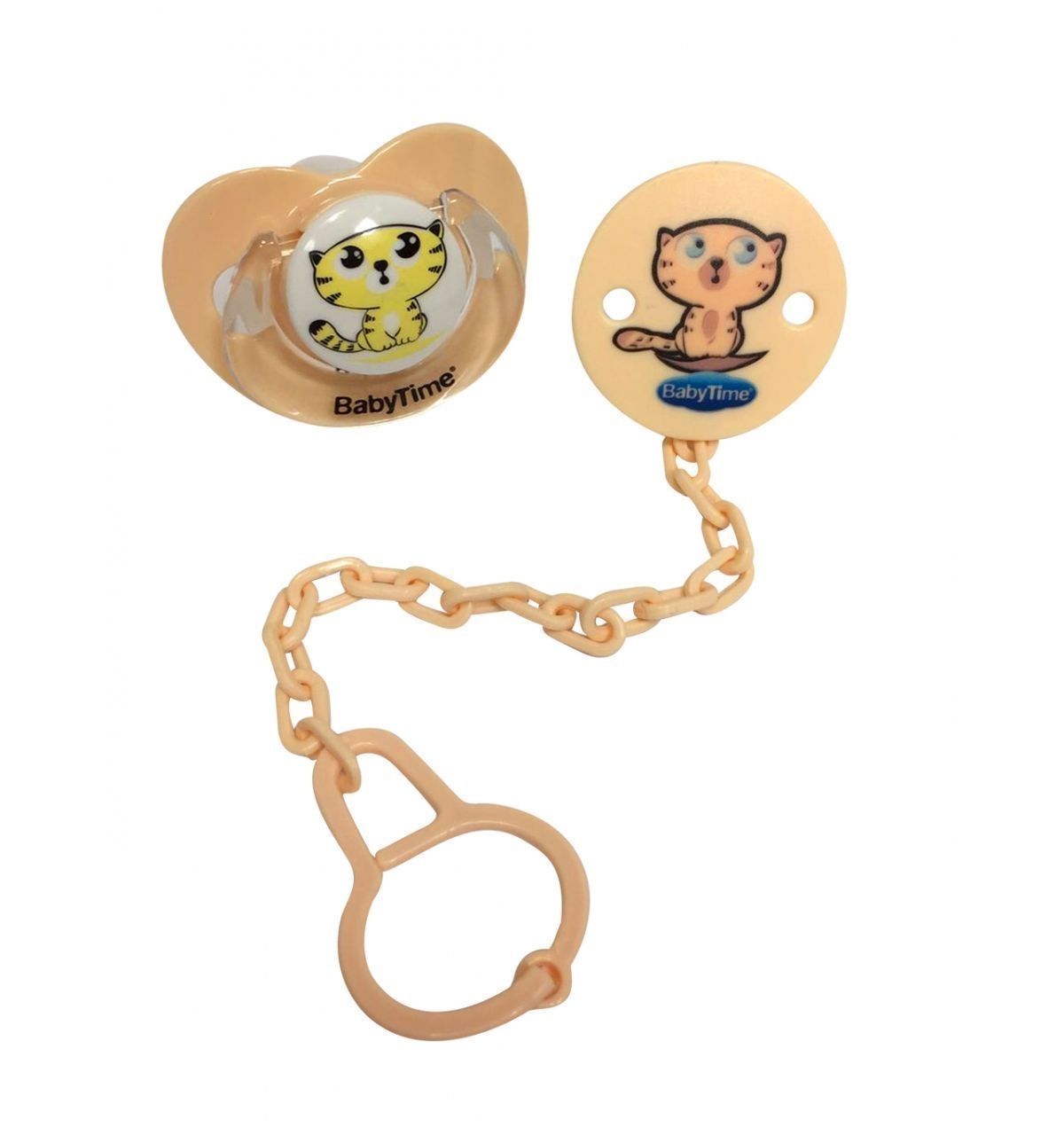 BabyTime BT219 Emzik-Emzik Askısı - Krem