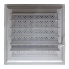 Plastik Menfez 30X40 Yapışkan Bantlı Beyaz