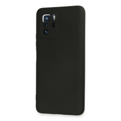Xiaomi Poco X3 Gt Kılıf Nano İçi Kadife Silikon - Siyah