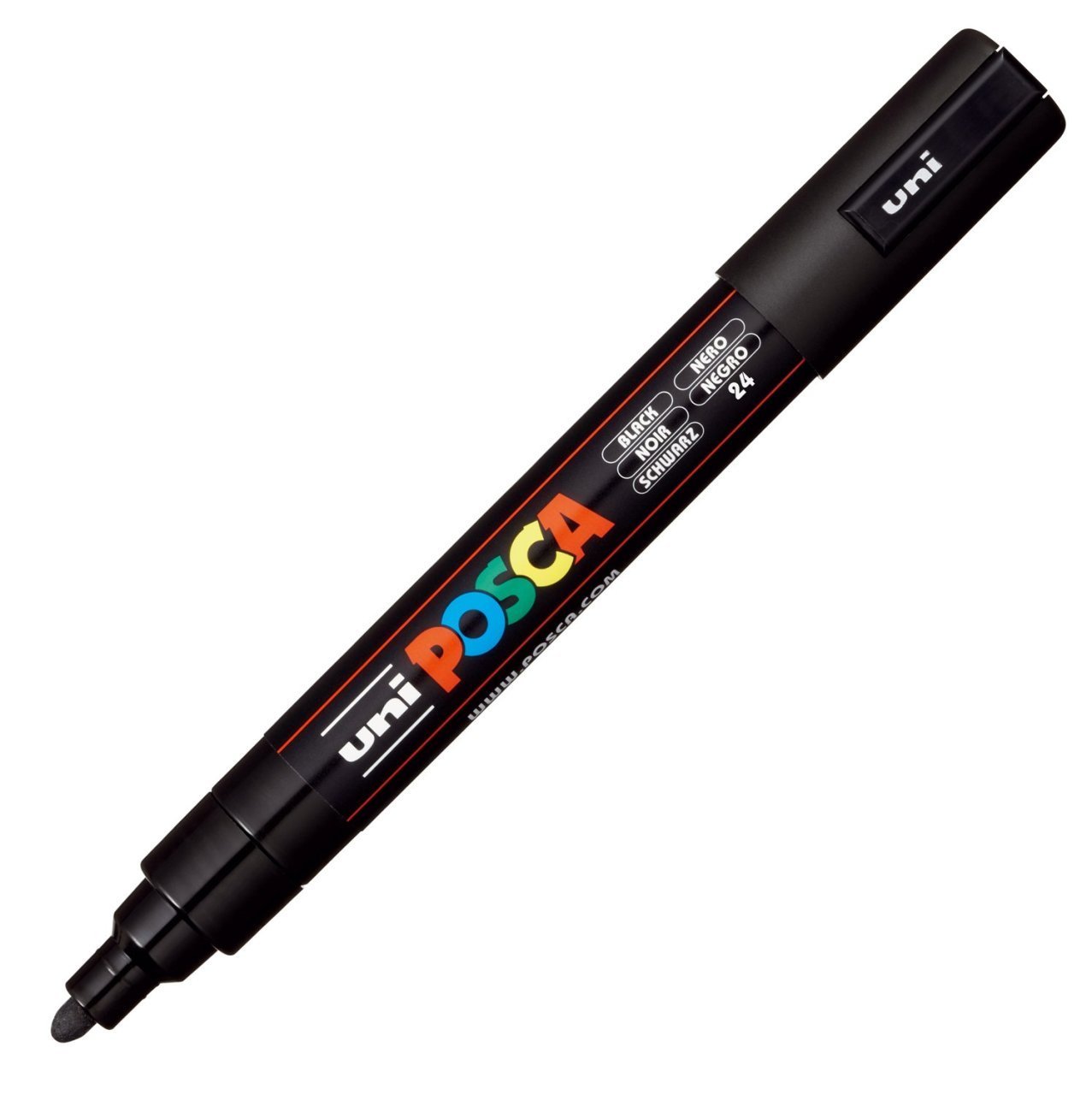 Posca PC-5M Boyama Markörü 1.8-2.5mm Black